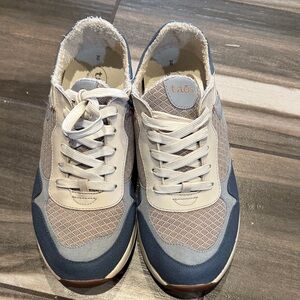 Taos Footwear  Blue and Gray Sneakers